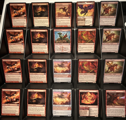 MTG Dragon Tribal (Mono Red Pumpable Dragons) 40-Card Deck Pack | Just Add Lands - Image 1