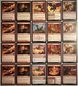 MTG Dragon Tribal (Mono Red Pumpable Dragons) 40-Card Deck Pack | Just Add Lands - Image 3