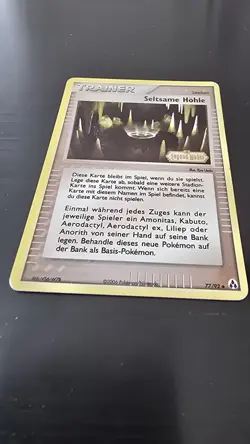 Seltsame Hohle 77/92 Holo | EX Legend Maker | Deutsch 2006 | Pokemon Karte Stamp - Image 2