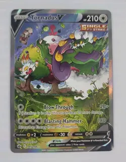 Tornadus V 185/198 Alternate Full Art Chilling Reign Pokemon Card - Image 1