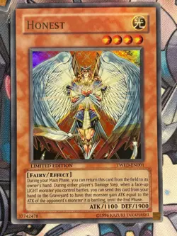 Honest TWED-EN001 LIMITED EDITION YuGiOh Card - Image 1