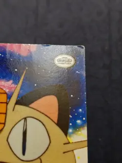 TV11 Meowth Pokemon Topps Series 1 Card Heavily Played - Image 3