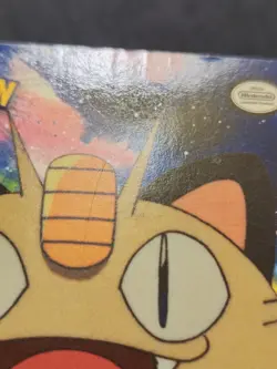 TV11 Meowth Pokemon Topps Series 1 Card Heavily Played - Image 4