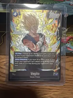 Super Vegito FB05-040 Super Rare Foil Dragon Ball Super Card Game | NM - Image 1