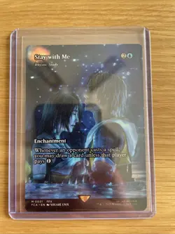 Stay with Me - Rhystic Study (Showcase) Final Fantasy: Through the Ages Regular - Image 1
