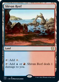 Shivan Reef - Lightly Played, English - Image 1