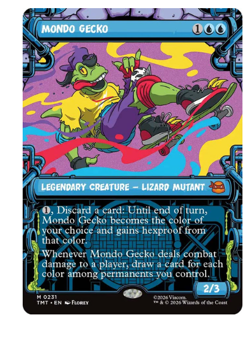 Mondo Gecko - Showcase Teenage Mutant Ninja Turtles MTG - Image 1
