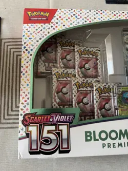 151 Blooming Waters Premium Collection | Pokemon TCG: Scarlet & Violet | Sealed - Image 5