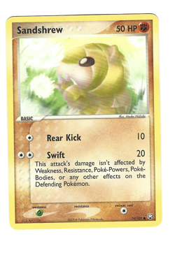 Sandshrew 74/109 - Team Rocket Returns - Pokemon Card - Image 1