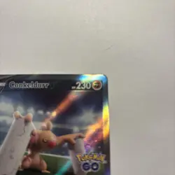 Conkeldurr V (Alternate Full Art) 074/078 Pokemon GO Holo - Image 2