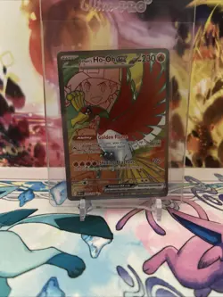 Pokemon TCG Ethan's Ho-Oh EX Ultra Rare Full Art, Destined Rivals 209/182 - Image 1
