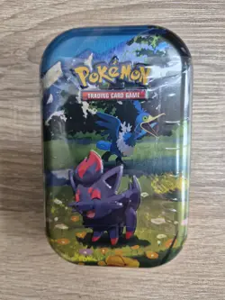 Pokemon TCG: Ascended Heroes Mini Tin: Zorua & Cramorant. New & Factory Sealed - Image 1