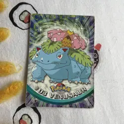 1999 Pokemon TV Animation Series 1 #03 Venusaur - Blue Logo - Image 2