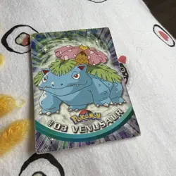 1999 Pokemon TV Animation Series 1 #03 Venusaur - Blue Logo - Image 3