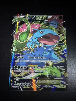 Pokemon Venusaur EX Full Art Promo Holo XY123 - MINT - Image 1
