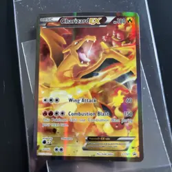 Pokemon Charizard EX XY121 2016 Holo Black Star Promo Mint - Image 1