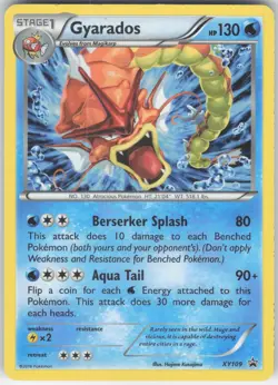 ✰ GYARADOS - XY109 XY109 PROMO XY PROMO POKEMON ✰ LP - Image 2