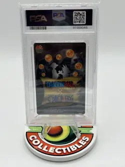 2008 Bandai PSA 8 DRAGON BALL Z X ONE PIECE GUMICA CARD BULMA & NAMI. Low Pop - Image 2