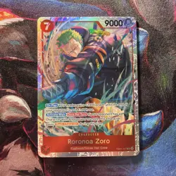 One Piece Roronoa Zoro EB04-007 SR ENGLISH OP15 - Image 1