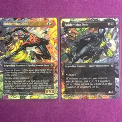 Magic The Gathering Spider-Man Lot,promo Card,rares And More - Image 4