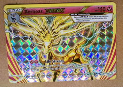 Xerneas 82/114 - XY Steam Siege Break Holo Rare Pokemon Card - Image 1