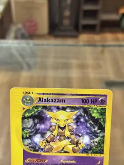 Pokemon Alakazam TCG Expedition Base Set Regular Rare Card 33/165 Free Shipping! - Image 2