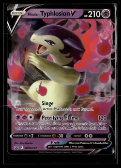 Pokemon TCG SWSH: Sword & Shield Promo Cards #SWSH237 Hisuian Typhlosion V - Image 1