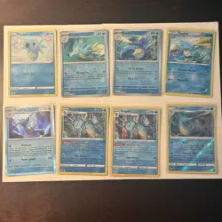 Horsea Seadra Kingdra Pokemon Card Lot - X8 Unique Holos - A253 - Image 1