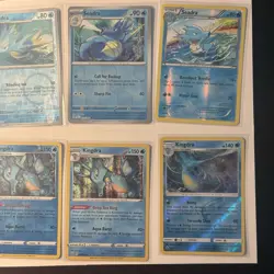 Horsea Seadra Kingdra Pokemon Card Lot - X8 Unique Holos - A253 - Image 3
