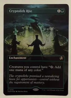 Cryptolith Rite Borderless Foil - Innistrad Remastered MTG Magic the Gathering - Image 1