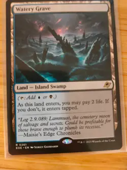 MTG Watery Grave 0261 Edge of Eternities M/NM Free UK P&P - Image 1