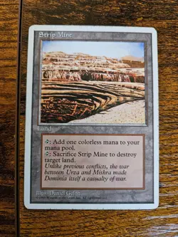 Strip Mine MTG Core Set 4th Edition Regular - Image 1