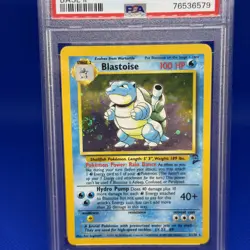 Pokemon 2000 Base Set 2 Blastoise-Holo PSA 6 💧 - Image 2