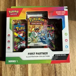 Pokemon TCG *First Partner Illustration Collection Box * Series 1 - NEW in hand - Image 1
