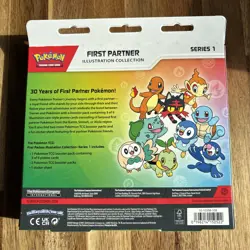 Pokemon TCG *First Partner Illustration Collection Box * Series 1 - NEW in hand - Image 2