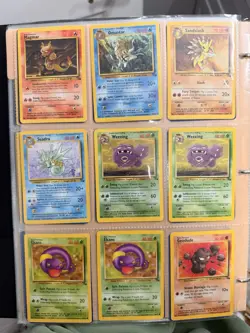 137x Pokemon Fossil + Base Set 2 + Team Rocket Card Lot WOTC Vintage LP-HP - Image 2