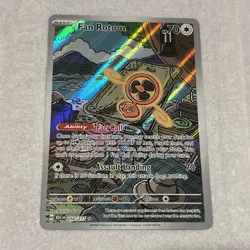 Ascended Heroes Fan Rotom 250/217 Illustration Rare IR Full Art Pokemon Card NM - Image 2