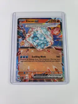 Pokemon Eiscue ex 042/197 Sv03: Obsidian Flames Holo - Image 1