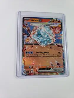 Pokemon Eiscue ex 042/197 Sv03: Obsidian Flames Holo - Image 2