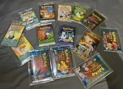 Shining Edition Pokemon TCG Mega Deluxe Lot 6 Booster Packs Modern/Vintage Sets - Image 5