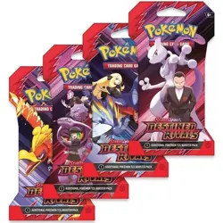 POKEMON TCG Destined Rivals Blister Packs - Full Art Set of 4 - New Sealed - Image 1
