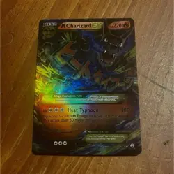 Pokemon TCG Trapped Charizard EX Mega Full Art Holo 220 HP Topps Vacation 51 - Image 1