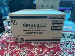 One Piece Emperors in the New World Sleeved Booster Pack (sealed Case Of 144) - Image 1