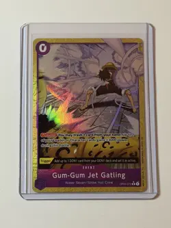 Gum-Gum Jet Gatling (Alternate Art) OP03-072 PRB02 The Best Vol. 2 One Piece - Image 1