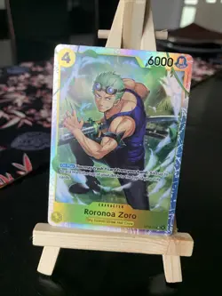 One Piece TCG OP15-113 Roronoa Zoro SR English Pack Fresh - Image 1