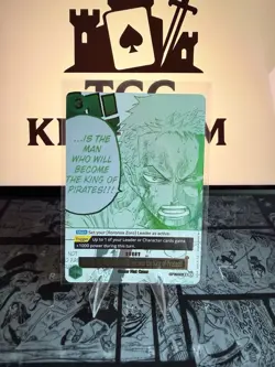 Roronoa Zoro OP12-039 R Promo 3rd ANNIVERSARY SET ONE PIECE Card Game English - Image 1