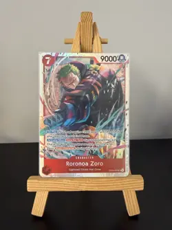 One Piece TCG Roronoa Zoro EB04-007 Super Rare English SR - Image 1