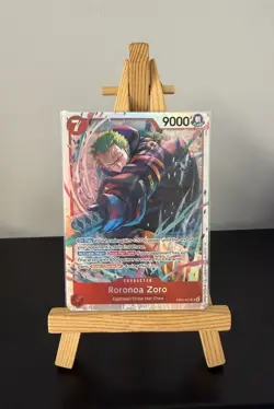 One Piece TCG Roronoa Zoro EB04-007 Super Rare English SR - Image 2