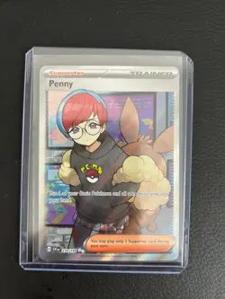 Penny 239/198 Scarlet and Violet Full Art Trainer Ultra Rare Pokemon TCG NM - Image 1