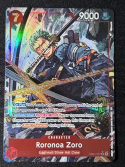 OPTCG Roronoa Zoro OP15 EB04-007 Alt Art English - Image 1